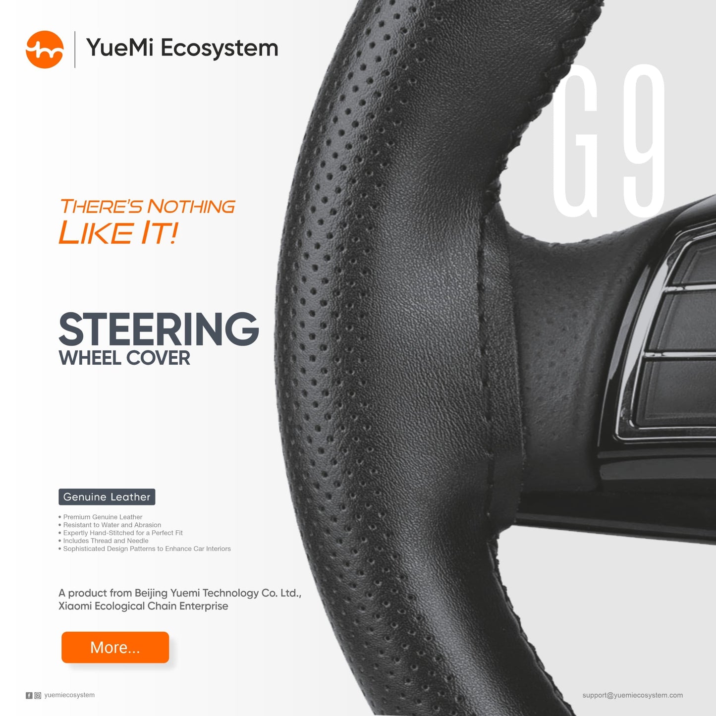G9-Yuemi Steering Wheel Cover