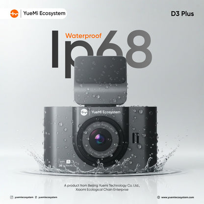 D3 Plus-Wifi 2CH Dash Camera